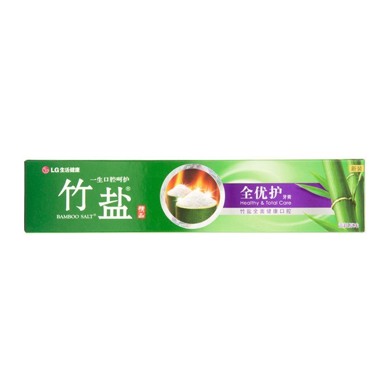 lg竹盐精品全优护原味牙膏220g*2 (新老包装随机发送)