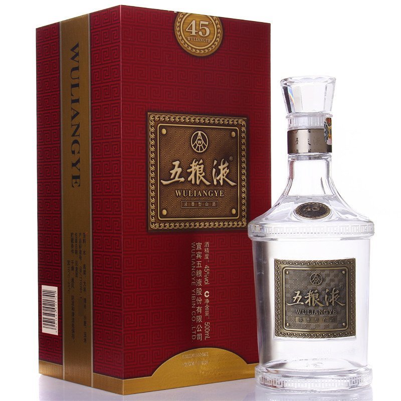 五粮液 45度 五粮液 500ml 浓香型 白酒 酒界网