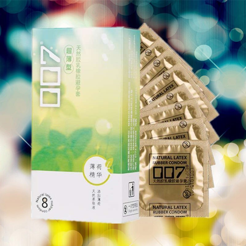 007超薄避孕套8只装成人计生用品安全套