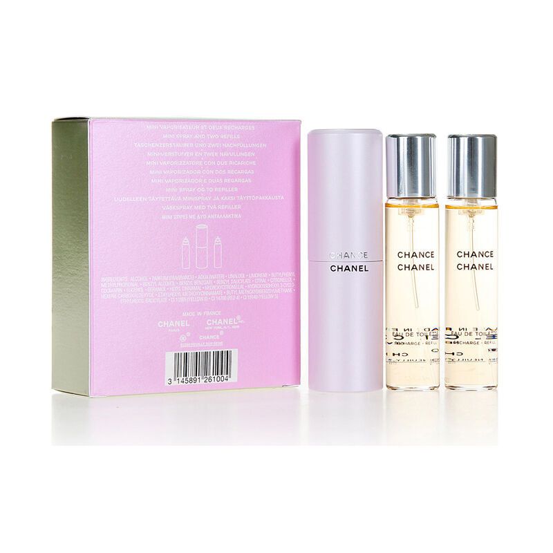 chanel香奈儿粉色邂逅淡香水20ml*3
