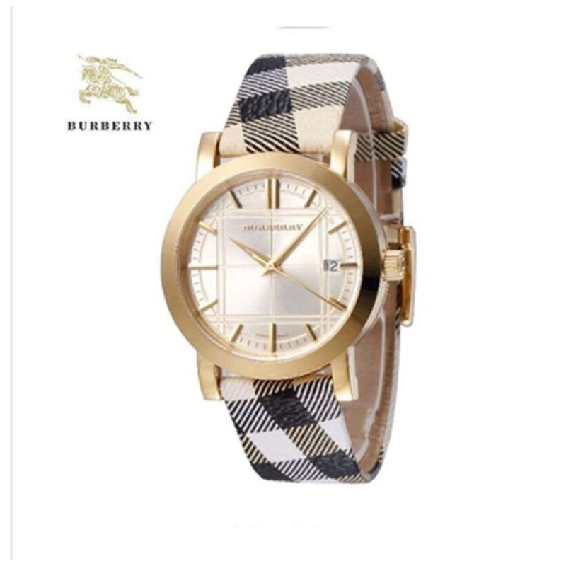 burberry 巴宝莉男表 皮带男士手表 bu1398