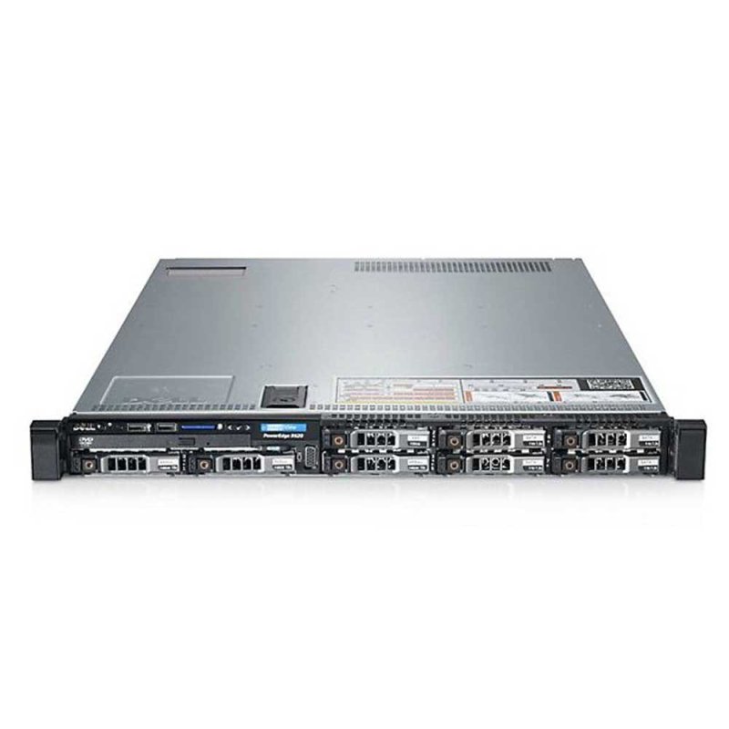 戴尔dell r620服务器e5-2609v2(1.8g-10m*2/32g/900gb*4/h710/双电