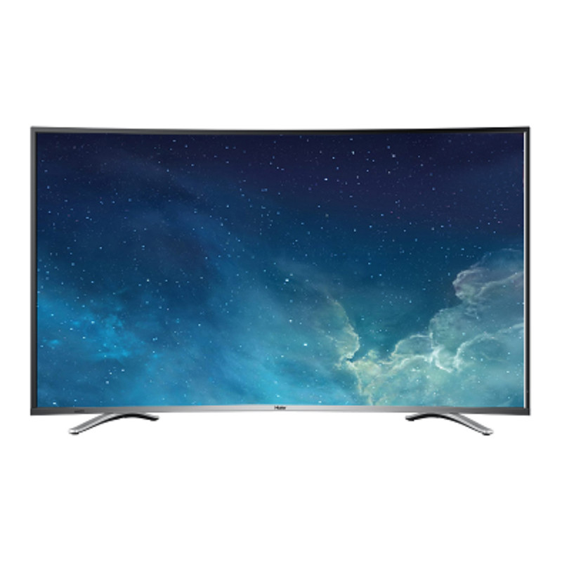 haier/海尔 le55u31 55英寸曲面高清智能网络液晶平板电视机三星屏图片