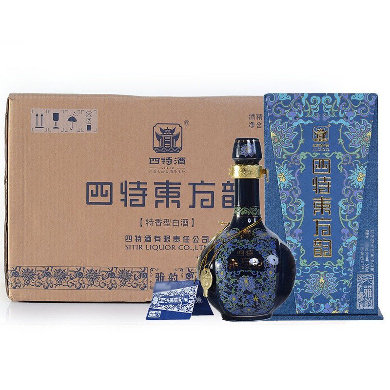 江西名酒四特四特酒东方韵雅韵45度500ml6瓶白酒整箱