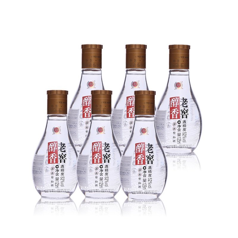 泸州老窖白酒 泸州老窖醇香小酒52度125ml【价格 图片 品牌 报价】