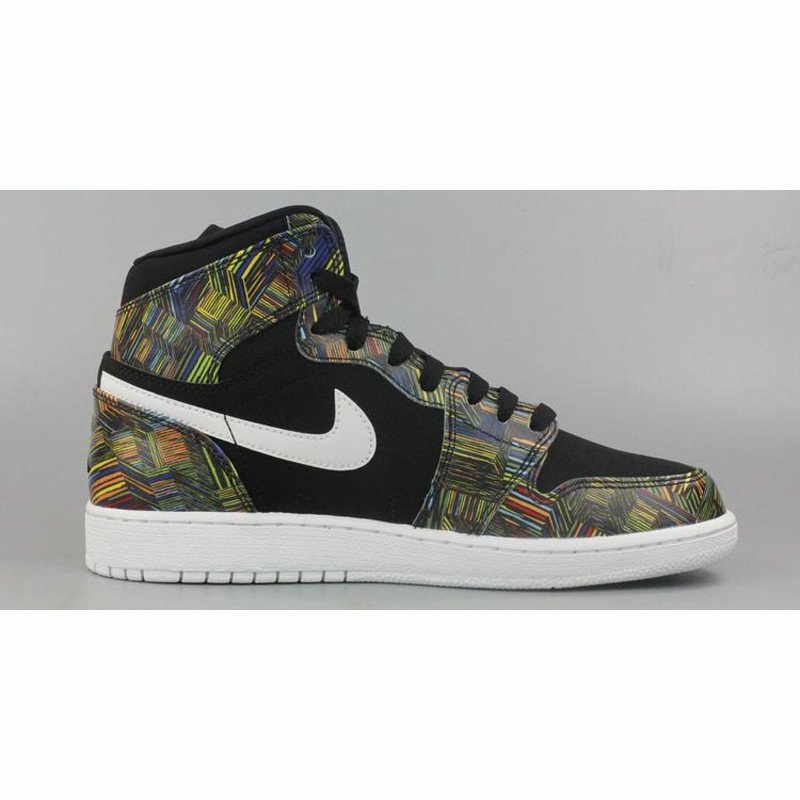 Nike Air Jordan 1 BHM GS AJ1黑人月 女款 73
