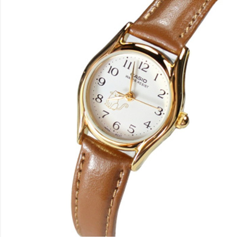 卡西欧石英手表按住调时按钮表针就会自动旋转