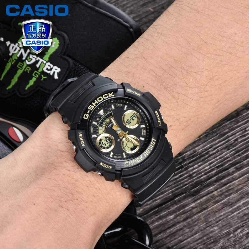 【卡西欧官方旗舰店】casio运动手表g-shock系列街头运动经典款防震