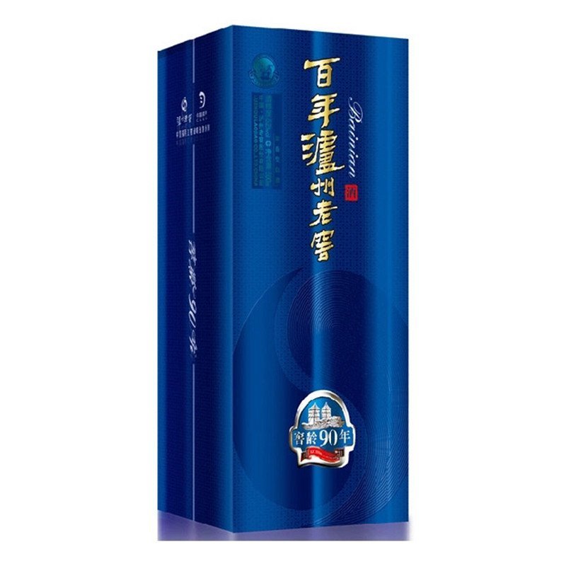 泸州老窖 白酒 浓香型白酒 百年泸州老窖窖龄酒90年 52度 500ml*6瓶