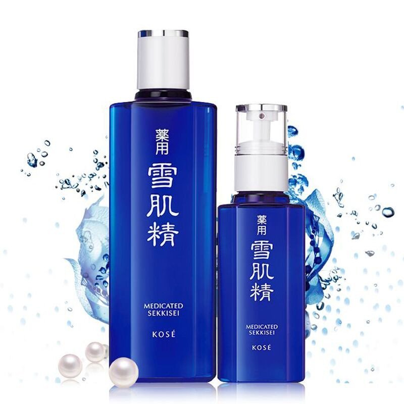 雪肌精水透感保湿套装(化妆水330ml 乳液130ml) 补水