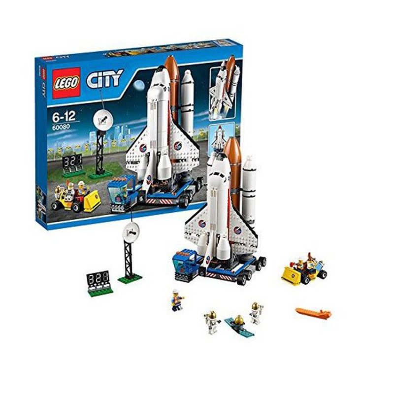 乐高lego城市60080宇航中心6岁 早教益智拼装积木玩具火箭
