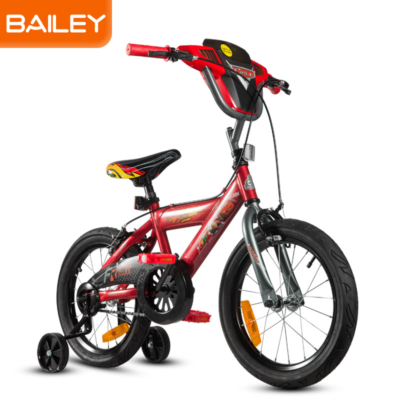 迪士尼正版授权 bailey儿童自行车 赛车总动员童车 14