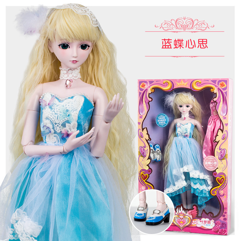 叶罗丽娃娃正品罗丽仙子夜萝莉全套叶萝莉冰公主洋娃娃小女孩玩具