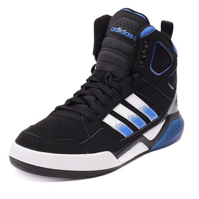 adidas阿迪达斯男鞋 新品neo高帮运动鞋休闲鞋拼色生活板鞋f98774图片