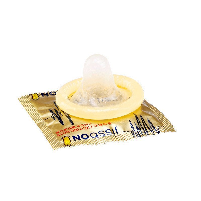 杰士邦激情颗粒避孕套超薄情趣带刺安全套3只
