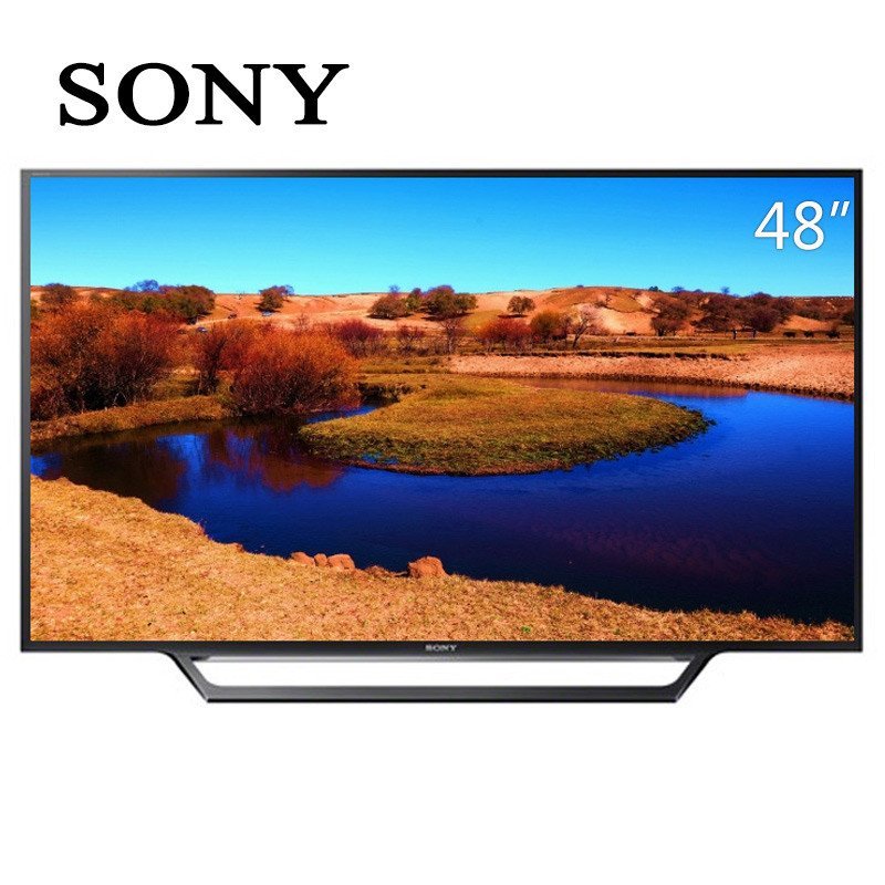 索尼(sony) kdl-48w650d 48英寸全高清液晶电视 (黑色)