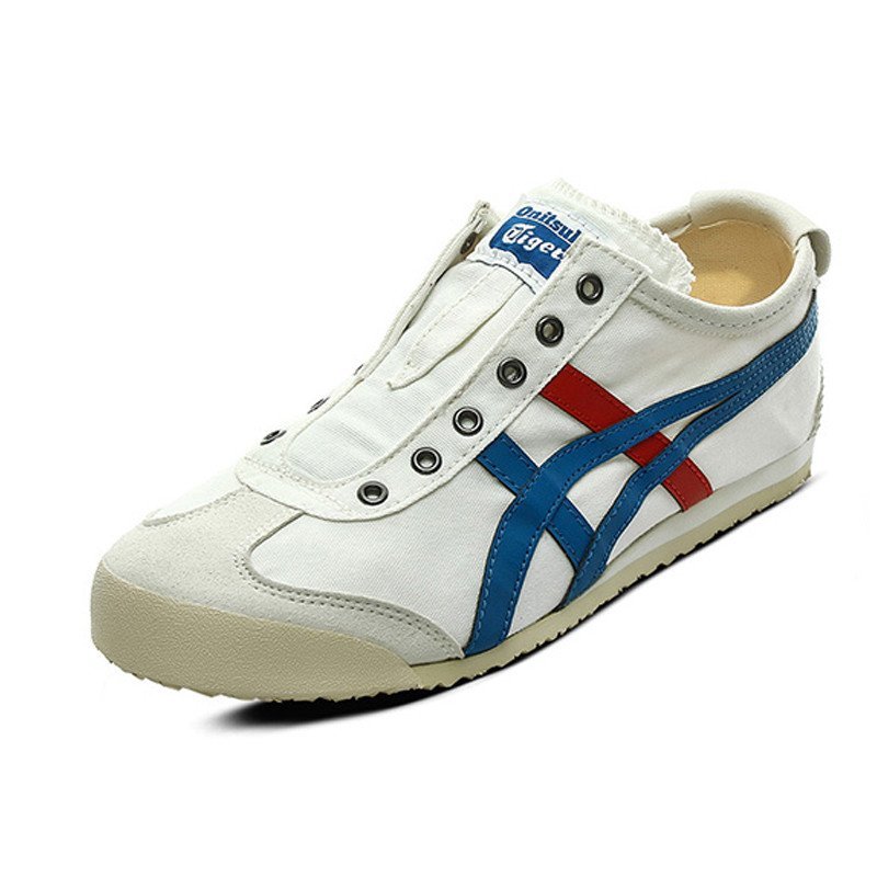 onitsuka tiger鬼冢虎男鞋mexico 66 小白鞋运动休闲鞋th1b2n