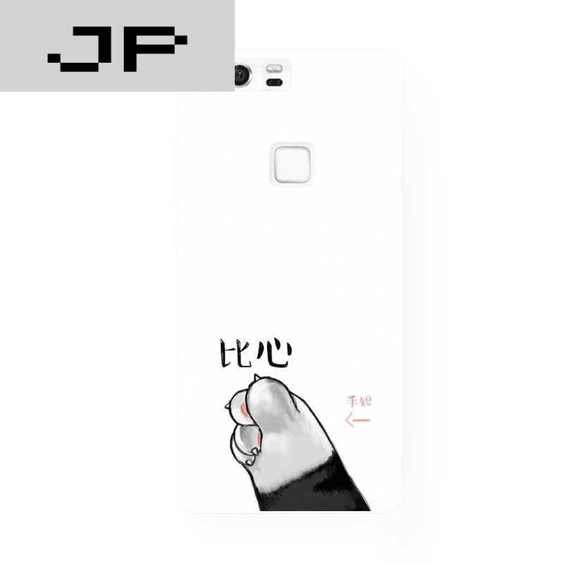 jp潮流品牌可爱简约萌猫爪比心爱心手华为 p8 9荣耀76