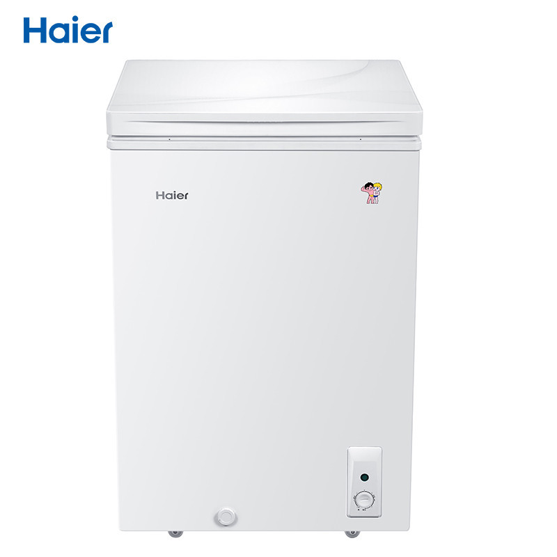 海尔(haier)bc/bd-103hcd 103升家用冰柜 冷藏冷冻转换 小型迷你冷柜