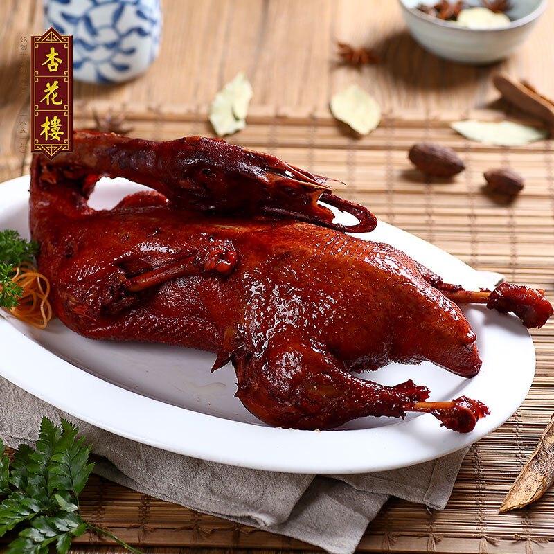 杏花楼袋装酱鸭粤菜常温真空包装卤味熟食上海特产中华老字号400g袋2