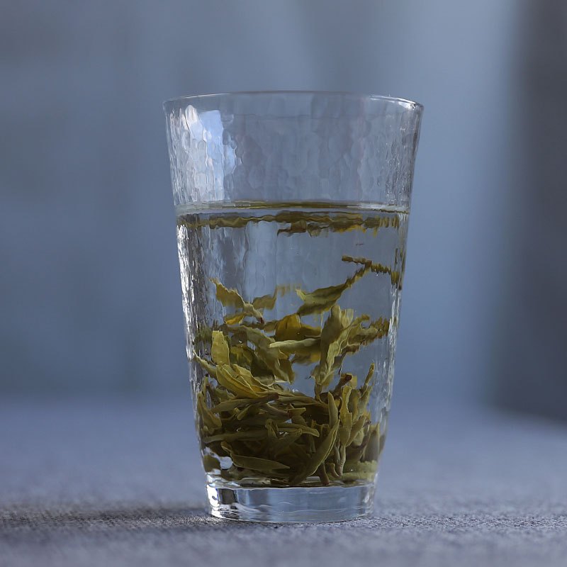 进口玻璃杯东洋手工玻璃水杯耐热人茶杯子绿茶玻璃杯