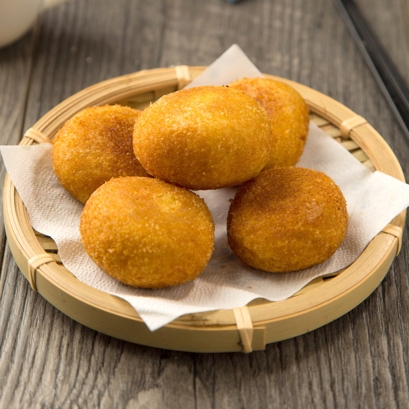 渔鼎鲜南瓜饼360g豆沙味传统美食广式点心油炸零食小吃糕点