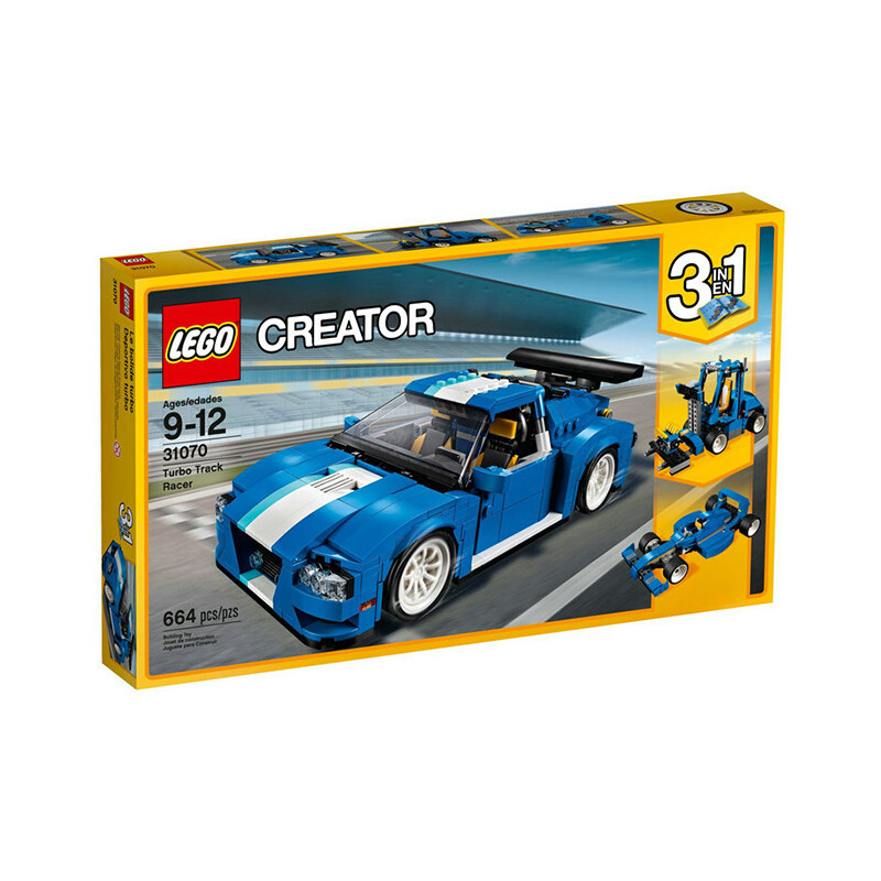 【北欧直邮】乐高(lego)创意积木玩具 创意三合一系列 涡轮赛车 31070