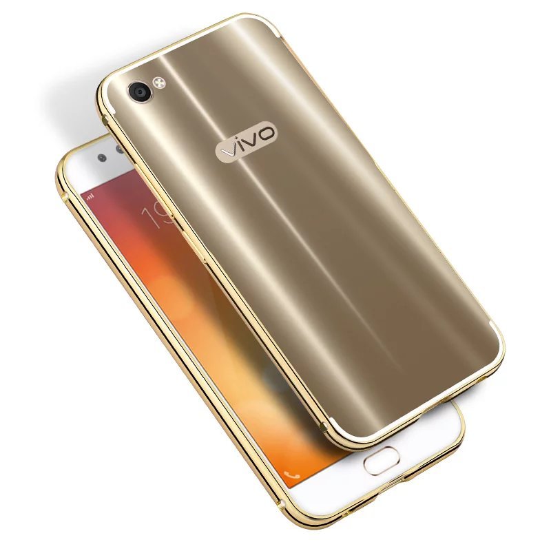 2017款vivox9i手机壳 vivo x9星空灰手机套x9i金属边框外壳防摔全包