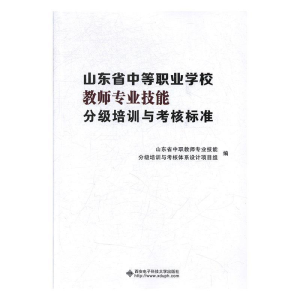 正版新书]山东省中等职业学校教师专业技能分级培训与考核标准山