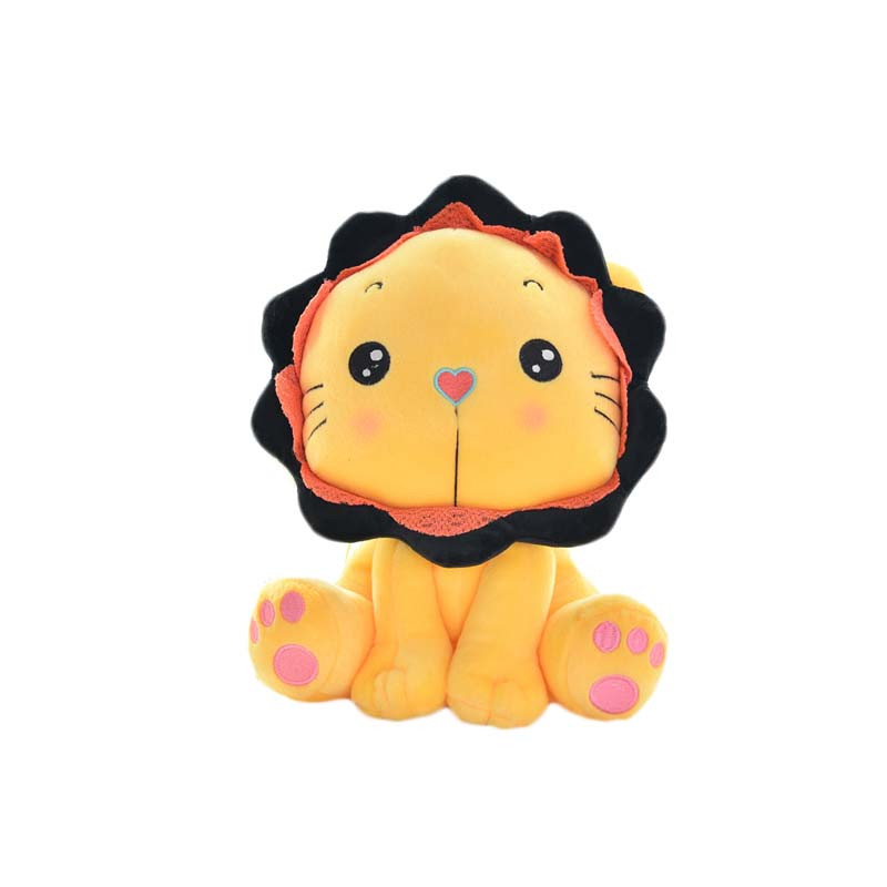 kid"s home toys 21242创意可爱公仔毛绒玩具卡通狮子