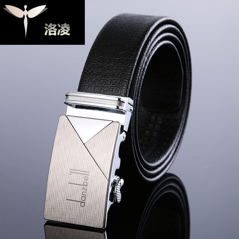 皮带男自动扣腰带韩版中年商务裤带男青年男士