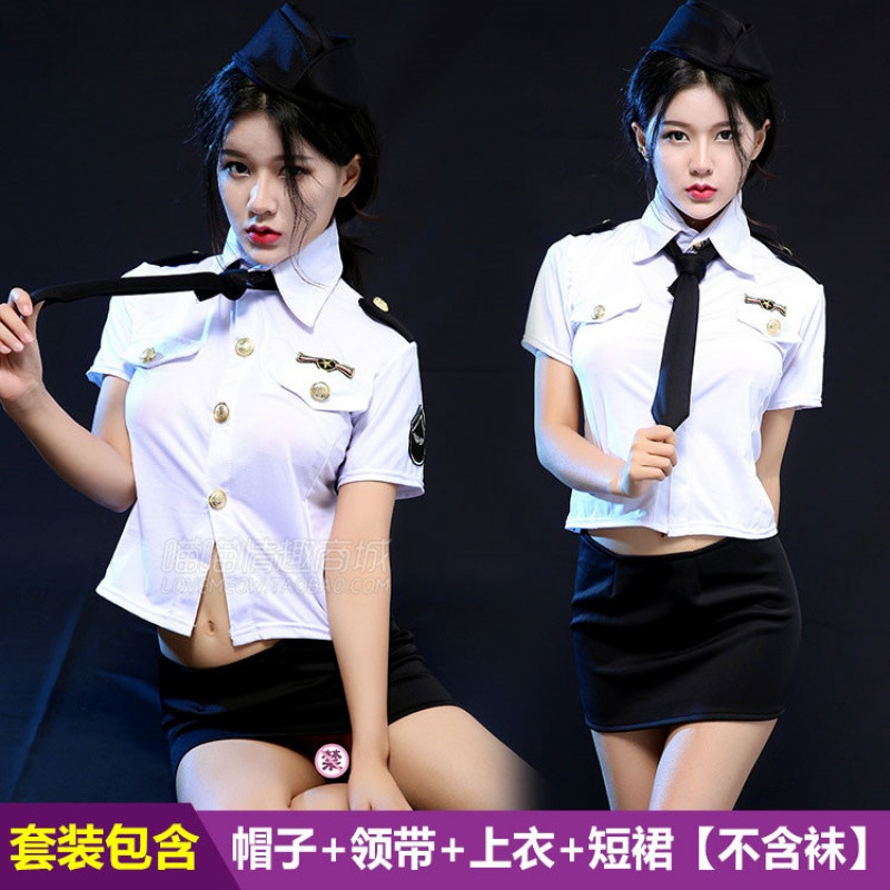 新款女式情趣内衣性感护士服空姐女警夜店兔女郎丝袜制服极度诱惑套装