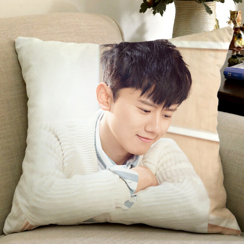 张杰谢娜抱枕定做个性照片相片DIY同学朋友靠