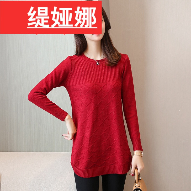 缇娅娜品牌女装波浪线纹路常下摆宽松大码孕妇