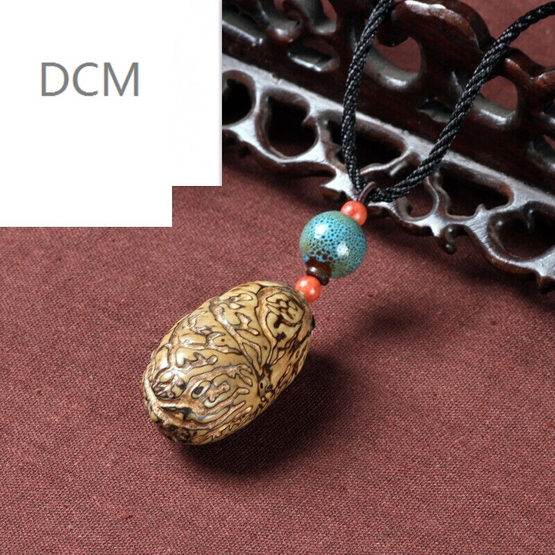 dcm千眼菩提吊坠挂件饰品长款项链毛衣链秋冬女