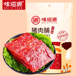 猪肉脯100g袋装芝麻原味零食猪肉干熟食特产肉类休闲食品年货
