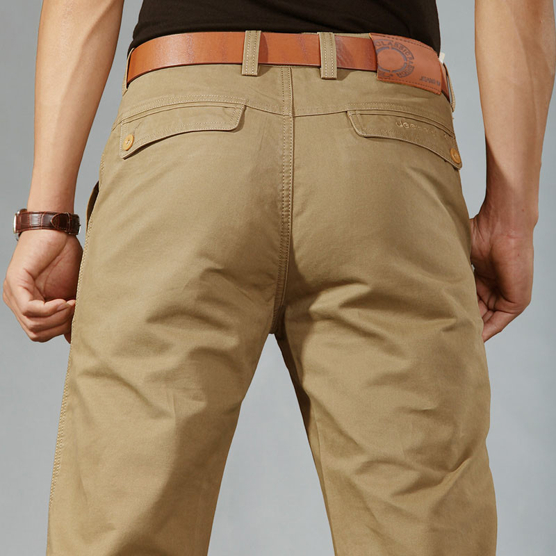 男士宽松纯棉休闲裤