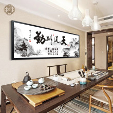 客厅办公书法字画图片_客厅办公书法字画图片大全