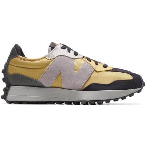 [官方正品]新百伦New Balance 327系列 男士运动休闲时尚百搭运动跑鞋 黑金色 MS327PB