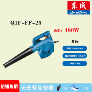 东成(Dongcheng)电动吹风机Q1F-FF-3225大功率调速吹吸尘机除尘器东城鼓风机 Q1F-FF-25