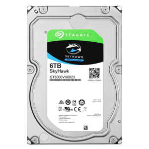 希捷(Seagate)酷鹰系列 6TB 机械硬盘 3.5英寸 SATA接口 5400转 CMR垂直技术 企业安防监控录像机NAS硬盘 ST6000VX009