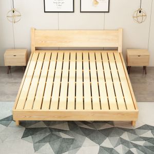 床1.5米北欧式双人床1.8米经济型现代简约主卧室软靠背单人床