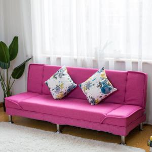 可折叠沙发客厅小户型布艺沙发简易 单人双人三人沙发1.8米沙发床