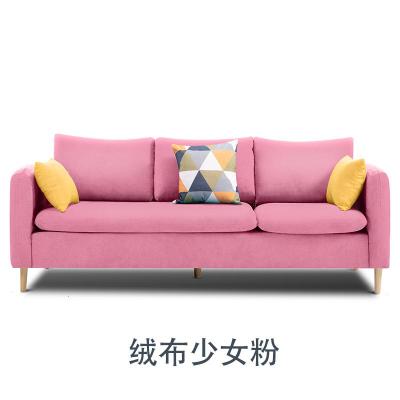 沙发小户型CIAA客厅卧室租房用服装店网红款简易布艺沙发北欧简约现代