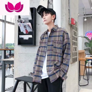 七斓捡漏干活穿的衬衫男工地上班服夏季工作服衬衣长袖