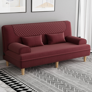 藤印象沙发床两用可折叠多功能双人三人小户型客厅懒人布艺沙发