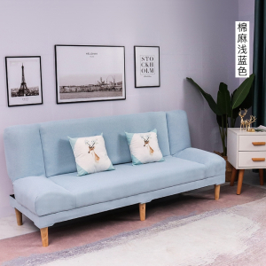 现代简约可折叠沙发小户型沙发床两用客厅小沙发科技布懒人沙发