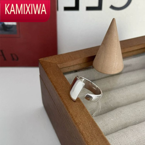 KAMIXIWASUGAR 简约冷淡风方块戒指女2022年新款潮个性网红高级感食指戒
