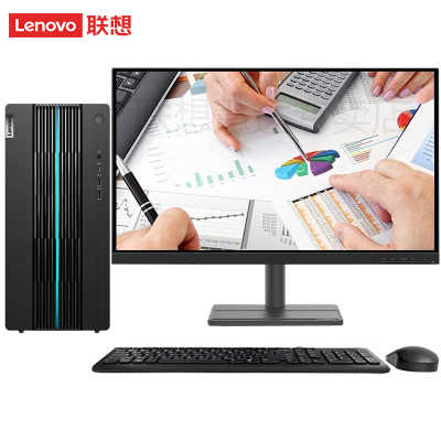 联想(Lenovo)GeekPro 2023设计师制图游戏台式电脑整机(i5-13400F 16G 512G固态 GTX1660super 6G显卡)27英寸显示器