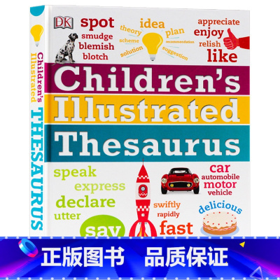 [正版]DK儿童图解同义词词典 Children's Illustrated Thesaurus 英文原版儿童英语学习